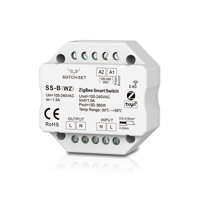 ZigBee & RF Smart AC Switch SS-B(WZ)